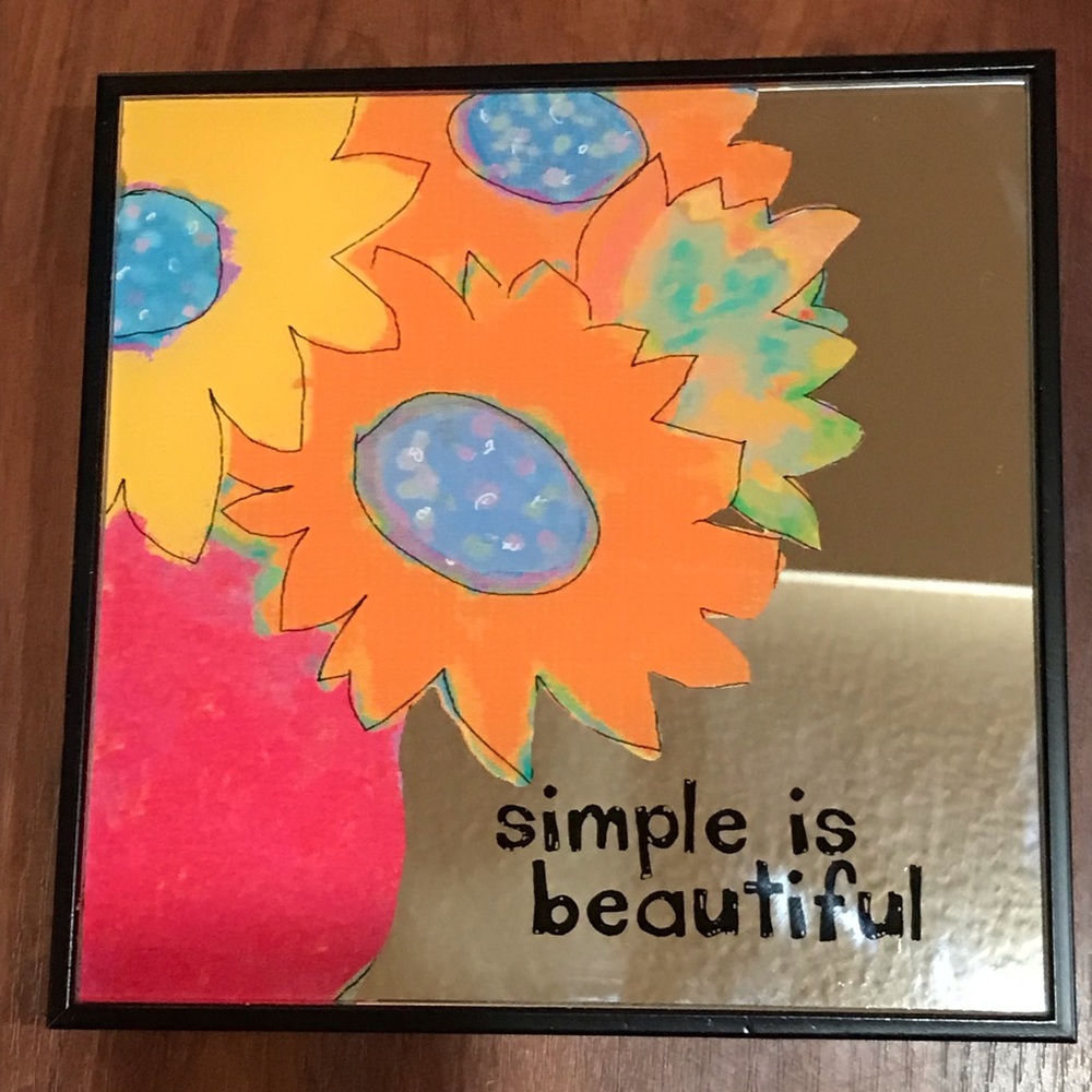 Simple is Beautiful Wall Artwork